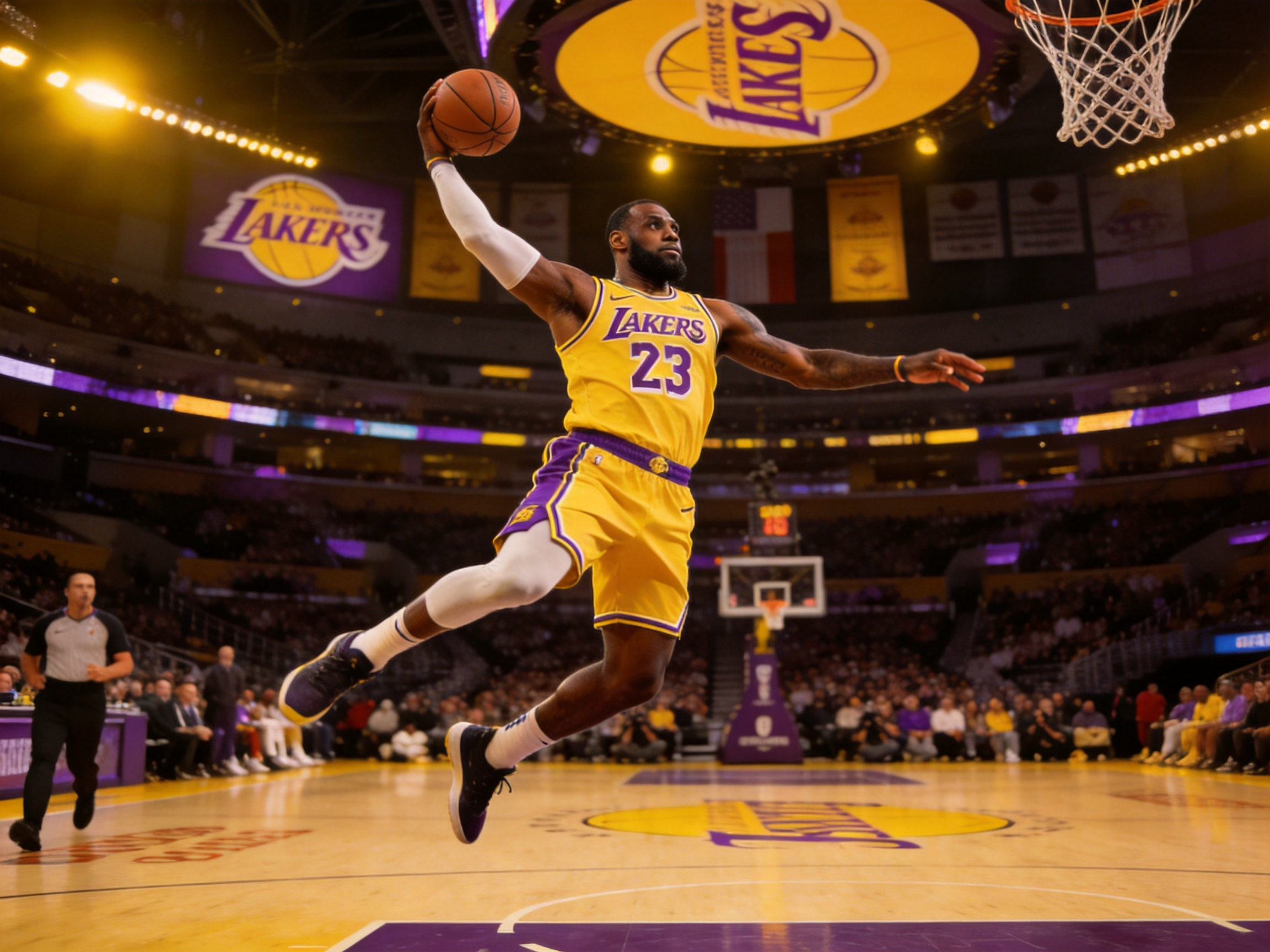 NBA球星扣篮